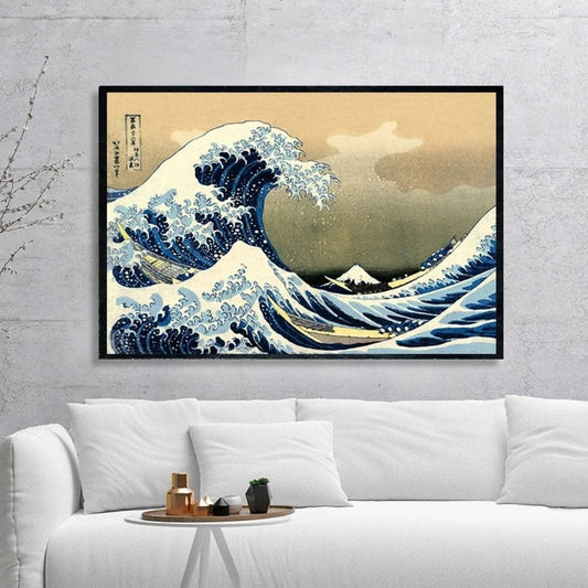 Tableau la grande vague de Kanagawa